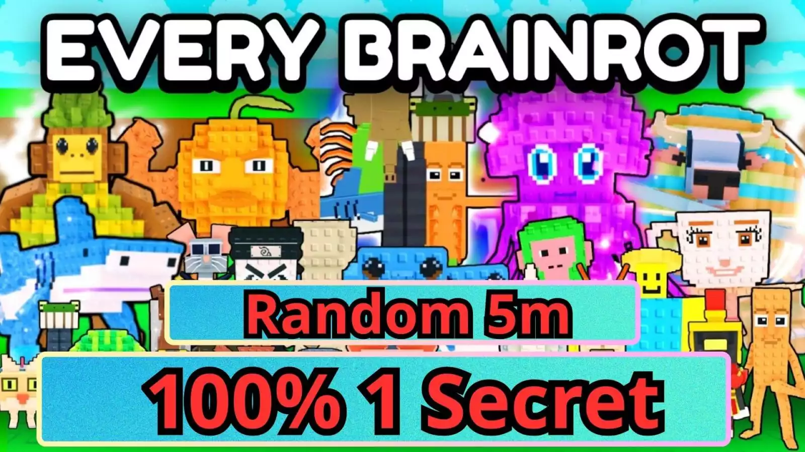 Steal A Brainrot 1 Secret 40k